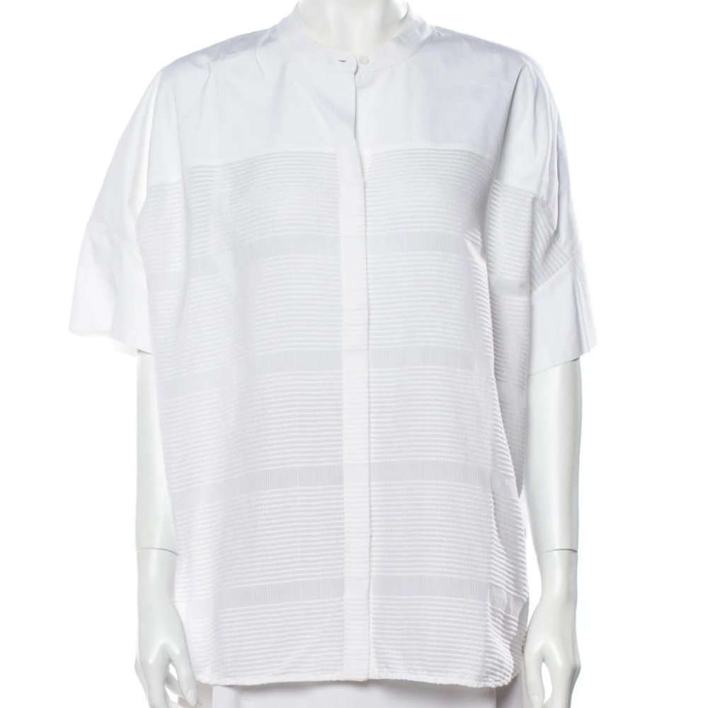 Piazza Sempione Short Sleeve Blouse Size 8